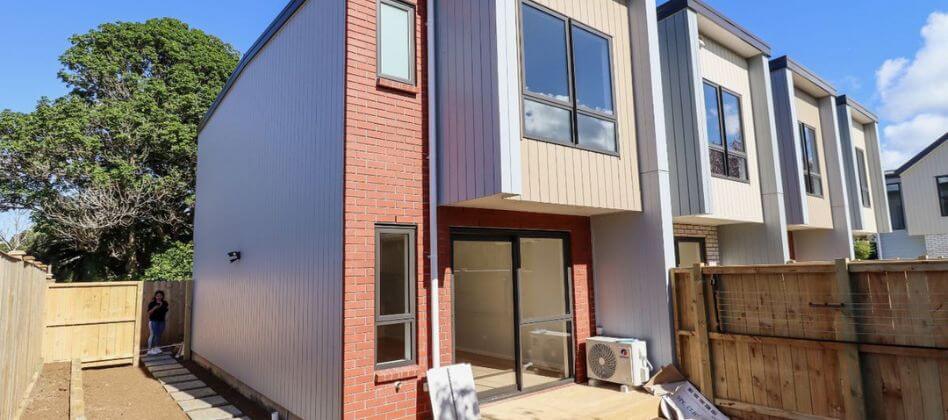 Terraced houses East Auckland