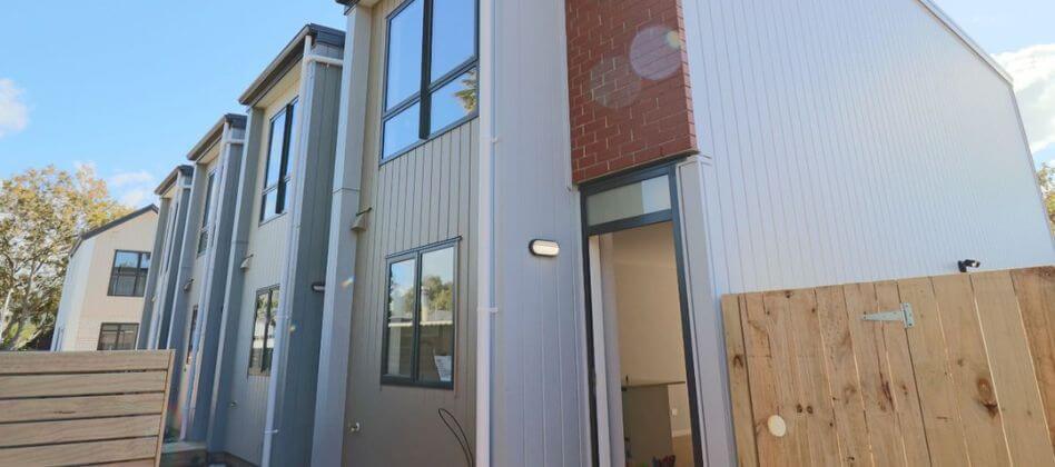 Terraced houses exterior 1