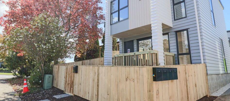 Terraced houses exterior 2
