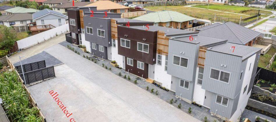 Terraced houses exterior 3