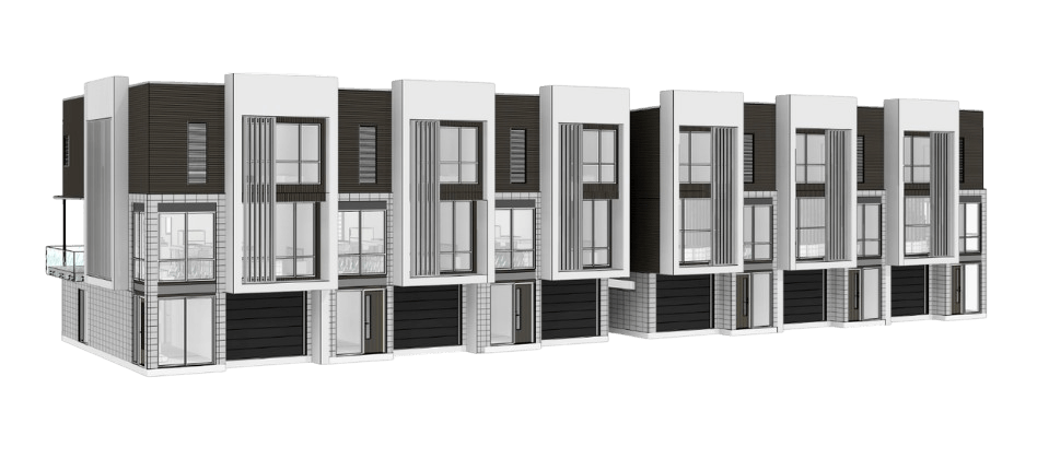 North Shore terraced houses